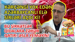 Xərçəngi yox edən azərbaycanlı inanılmaz sirləri açdı! - BİZİ BU YOLLA ZƏHƏRLƏYİB QIRIRLAR! #xerceng