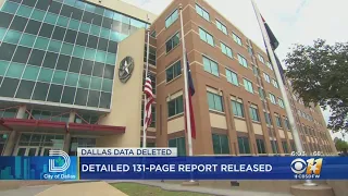 Report Gives Details On Loss Of Terabytes Of Data In City Of Dallas