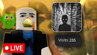 I'm playing the Most DISTURBING Roblox Horror Games