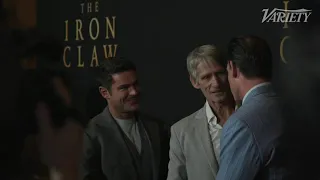 A Star-studded Encounter: Zac Efron, John Cena, and Kevin Von Erich Unite at The Iron Claw Premiere!