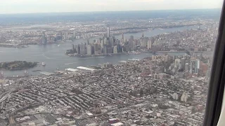 landing in New York - LaGuardia Airport RWY 04