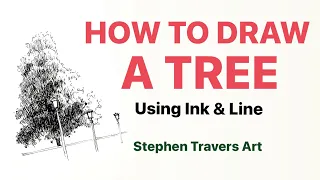 How to Draw a Tree - Using Ink Line