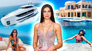 Dua Lipa Lifestyle | Net Worth, Fortune, Car Collection, Mansion...