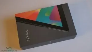 Распаковка Nexus 7 от ASUS (unboxing): 7" планшет Google