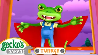 Tamirhaneyi hayaletler bastı! 👻 Cadılar Bayramı 🎃| 🐸 Gecko'nun Garajı - Çocuklar için Kamyonlar