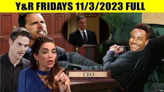 CBS Young And The Restless Weekly 11/3/2023 Full - Nate is new CEO Newman