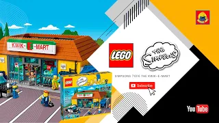 LEGO® Simpsons™ 71016 the Kwik-E-Mart Building Kit Speed Build