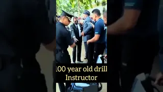 100 years old drill instructor। #indianarmy #nda #viral