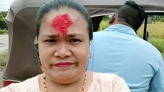 simpleng selebrasyon ng dashain dito sa village.. Happy Dashain!