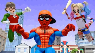 Scary Teacher 3D NickSpider vs TaniHulk – Team Zombie & Tani Harley Quinn Aggression City Animation