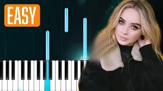 Sabrina Carpenter - "Almost Love" 100% EASY PIANO TUTORIAL