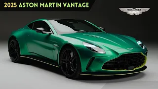 New 2025 Aston Martin Vantage Officially Revealed- Get 653HP & and other significant alterations