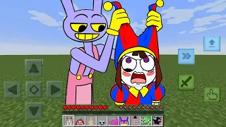 FUNNY CIRCUS | JAX and POMNI | The amazing digital circus in minecraft