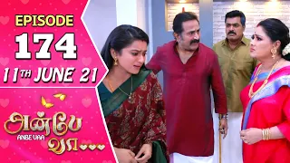 Anbe Vaa Serial | Episode 174 | 11th June 2021 | Virat | Delna Davis | Saregama TV Shows Tamil