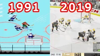 Evolution of NHL Games (1991-2019)