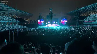 Coldplay Kaohsiung (Whole Show) [4K HDR] BEST VIEW! Centre Seats - Wristband Light Choreography Show