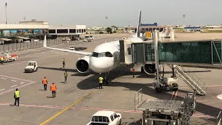 Lufthansa Take off Tunis-Carthage TUN - Frankfurt FRA - A320 Neo - Flight N°: LH123