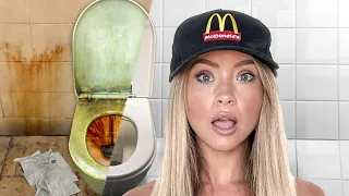 I Cleaned McDonald's Bathroom FOR FREE