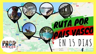 🚐🛣👨‍👩‍👦‍👦🐶 PAIS VASCO en 15 DIAS con AUTOCARAVANA ➡ [la MEJOR ruta de costa y interior]