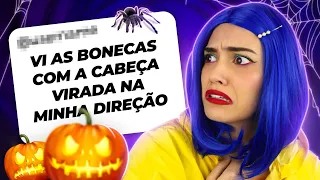 REAGI A HISTÓRIAS ASSUSTADORAS da INFÂNCIA DE VOCÊS!! 👻😂