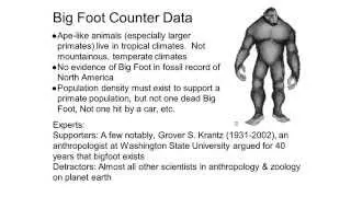 What Bigfoot Can Teach Us About Belief
