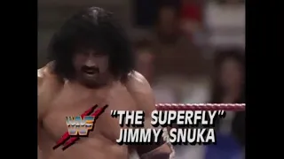 Jimmy Snuka vs Shinji   SuperStars March 9th, 1991