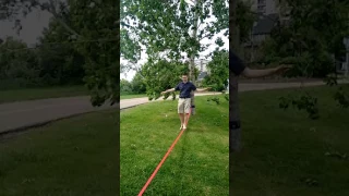 My First Time Slacklining