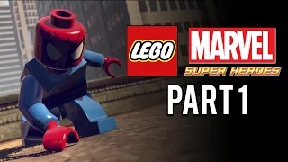 LEGO Marvel Super Heroes HD Co-Op Gameplay Walkthrough - Part 1 (Let's Play Commentary)