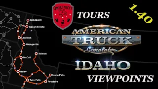 ATS 1.40 - Idaho DLC Viewpoints Tour - Day and Night Cycles