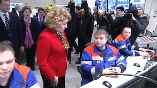 Спикер Совета Федерации Валентина Матвиенко провела выездное совещание на Сабетте