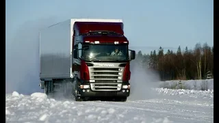 Кошмары зимнего дальнобоя: снежный плен!