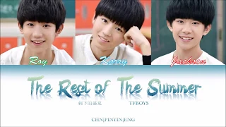 TFBOYS - The Rest Of The Summer (剩下的盛夏) lyrics (Color Coded CHN/PINYIN/ENG)