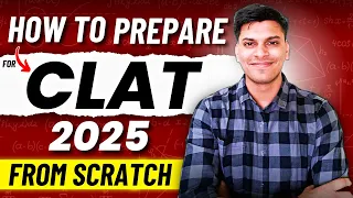 How to prepare for CLAT 2025 | CRACK in 1st Attempt