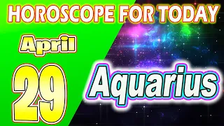 Aquarius♒️THIS IS YOUR LUCK IN LOVE💗💗AQUARIUS horoscope for today APRIL 29 2024 ♒️AQUARIUS