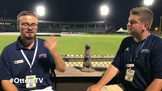 Otters TV: Zane Clodfelter and Preston Leinenbach chat about Evansville’s split against Lake Erie