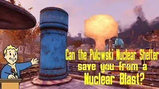 Fallout 76 - Can you survive a Nuclear Blast in a Pulowski Nuclear Shelter?