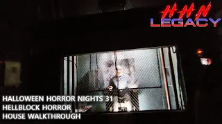 HHN 31 | Hellblock Horror House Walkthrough Highlights