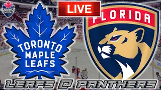 Toronto Maple Leafs vs Florida Panthers LIVE Stream Game Audio | NHL LIVE Stream Gamecast & Chat