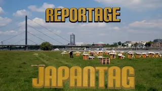 Reportage Japantag Düsseldorf - Aufbau Feuerwerk