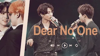 [Jikook/Kookmin] Dear No One ☄⚡