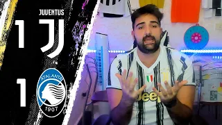 SCLERO AL RIGORE DI CR7 🤬 1-1 JUVENTUS - ATALANTA PARTITA PAZZESCA - REACTION TIFOSO JUVENTINO!