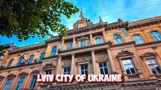 Lviv, Ukraine❤️ Walk Among Architectural Masterpieces of Lviv [4k Virtual Walk]