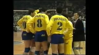 Finale scudetto Campionato Italiano di Pallavolo Maschile 1987/88.