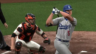 Dodgers vs Giants | NLDS Game 5 - MLB 10/14 Los Angeles vs San Francisco Highlights - MLB The Show