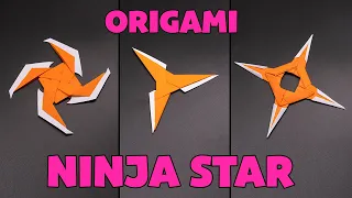 03 Cool Origami Paper Ninja Star Shuriken