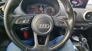 Reset de Servicio e Inspección (Nuevo modelo) Audi A3 2017