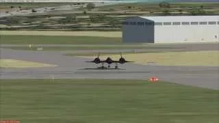 FSX Video | SR-71 KadenaAFB Landing | HD