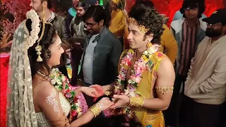 radhakrishn ke last day shoot par sab huye emotional | sumedh mudgalkar mallika Singh