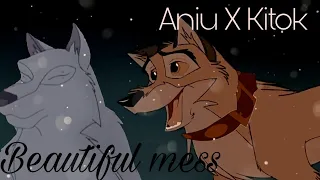 Crossover: Aniu x Kitok (Balto's father) - Beautiful mess (Kristian Kostov) 🐺