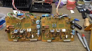 Pioneer SX-1280 Part 2 - Starting on the Amplifier Modules